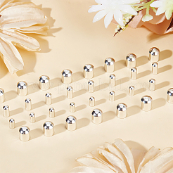 90Pcs 3 Style Brass Cord Ends&nbsp;KK-BBC0003-57S