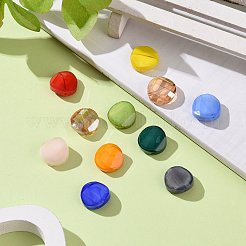 Imitation Jade Glass Beads&nbsp;GLAA-WH0029-03
