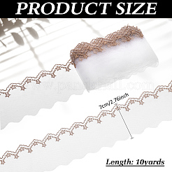 10 Yards Polyester Lace Trim&nbsp;OCOR-ME0001-06