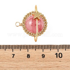 Dyed Natural Green Jade Copper Wire Wrapped Pendants&nbsp;PALLOY-TA00426-01