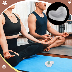 Heart Natural Selenite Decorative Bowls&nbsp;AJEW-WH0460-043A