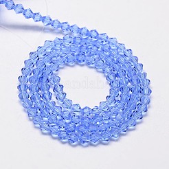 Transparent Glass Beads Strands&nbsp;EGLA-A039-T2mm-D07