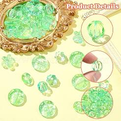 250G Transparent Acrylic Beads&nbsp;OACR-CJ0002-33B