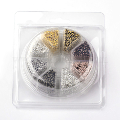 Tibetan Style Alloy Snowflake Beads Spacers&nbsp;TIBEB-X0046-B