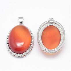 Natural Carnelian Pendants&nbsp;G-D851-12