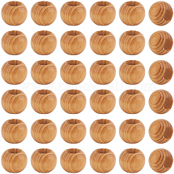 100Pcs Wood Beads&nbsp;WOOD-SP0001-60
