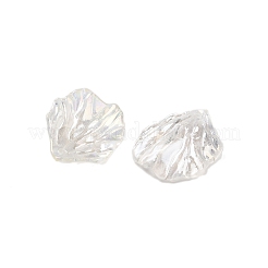 透明なアクリルパーツ  キャベツ  クリアAB  20x17x3.5mm  穴：1.5mm  1111個/ 500g&nbsp;DIY-B073-07B