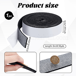 6M Self-adhesive Felt Fabric&nbsp;AJEW-WH0007-39A