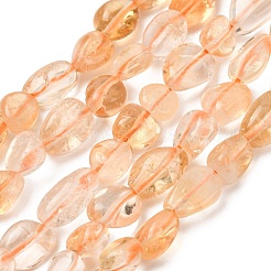 Natural Citrine Beads Strands&nbsp;G-F575-12