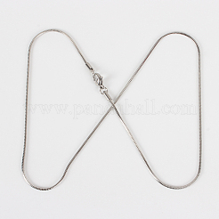 304 Stainless Steel Snake Chain Necklace Making&nbsp;STAS-P045-18