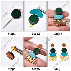 DIY Earring Making Kits&nbsp;DIY-SC0030-73