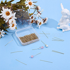 300Pcs 304 Stainless Steel Flat Head Pins&nbsp;STAS-ME0003-70