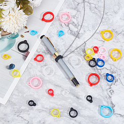 72Pcs 18 Style Silicone Pendant&nbsp;SIL-CP0001-09