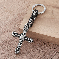 Biker Style 304 Stainless Steel Pendant Keychains&nbsp;LB7675