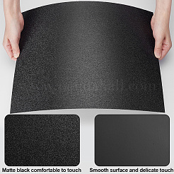 4枚 2種類のスタイルのABSプラスチックシート  長方形  ブラック  400x300x1.5~3mm  2個/スタイル&nbsp;AJEW-GA0008-55