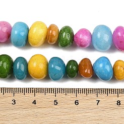 Dyed Natural White Jade Beads Strands&nbsp;GG-CBACF26-A03-07