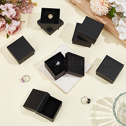 Square Cardboard Jewelry Storage Boxes&nbsp;CON-WH0115-35C