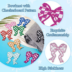 8Pcs 8 Colors Polyester Clothing Patches&nbsp;DIY-TA0015-31