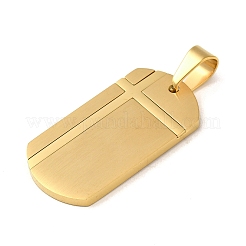 PVD Vacuum Plating 304 Stainless Steel Pendants&nbsp;STAS-C105-06G