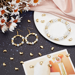 50Pcs Brass Beads&nbsp;KK-BBC0013-14