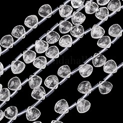 Natural Quartz Crystal Beads Strands&nbsp;G-L654-L04-01