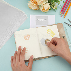 Adhesive Sticker Coated Scratch Off Film Password Sticke&nbsp;DIY-WH0569-90A