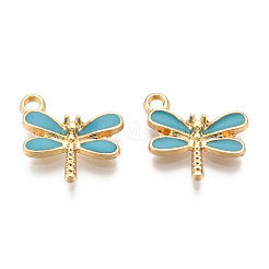 Light Gold Plated Alloy Charms&nbsp;ENAM-T009-02B