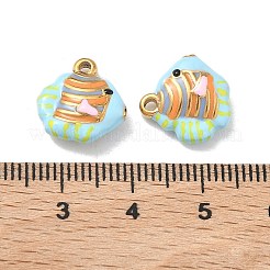 304 Stainless Steel Enamel Pendants&nbsp;STAS-K295-62G
