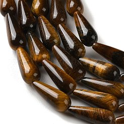Natural Tiger Eye Beads Strands&nbsp;G-B192-A01-01