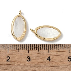 Natural White Shell Pendants&nbsp;KK-S367-02