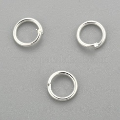 PandaHall 600 Stück 8mm Jump Ringe Aus Edelstahl – Offene Verbindungsringe Für Schmuckbasteln, 1 Mm Stärke