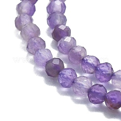 Natural Amethyst Beads Strands&nbsp;G-P457-A01-15