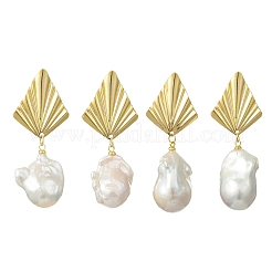 304 Stainless Steel Stud Dangle Earrings&nbsp;EJEW-JE07310