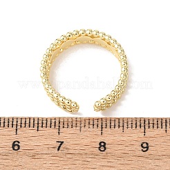 Brass Enamel Cuff Open Rings for Women&nbsp;RJEW-K264-07G