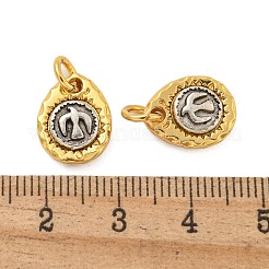 長持ちメッキ真鍮ペンダント  丸カン付き  本物の18Kゴールドメッキとアンティークシルバー  鳥  13x10.5x4mm  穴：4mm&nbsp;KK-K387-05A-G