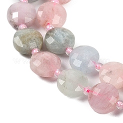 Natural Morganite Beads Strands&nbsp;G-B094-A22-01