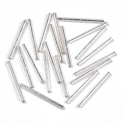 Electroplate Glass Bugle Beads&nbsp;SEED-S043-02A-02