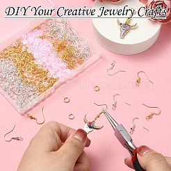 200Pcs 2 Color Brass Earring Hooks&nbsp;KK-YW0002-30