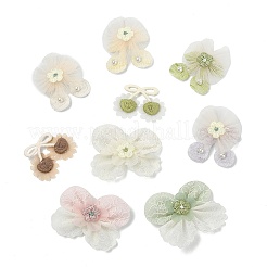 27Pcs 9 Styles Lace and CCB Embroidery Sewing Fiber&nbsp;DIY-CJ0003-20