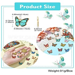 60Pcs 12 Colors Alloy Enamel Pendants&nbsp;FIND-CJ0011-13