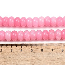 Dyed Natural White Jade Beads Strands&nbsp;G-G107-A28-01