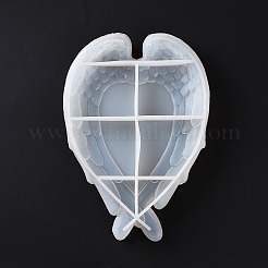 Silicone Heart Wing Storage Tray Molds&nbsp;DIY-A040-03