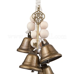 Iron Bell Pendant Decoration&nbsp;HJEW-JM02254