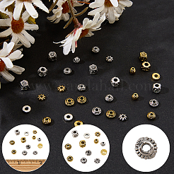 240Pcs 12 Styles Tibetan Style Zinc Alloy Beads&nbsp;FIND-SC0019-94
