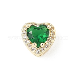 Brass Birthstone Beads&nbsp;KK-D372-01G