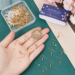 100Pcs Brass Ear Wire&nbsp;KK-SC0004-87