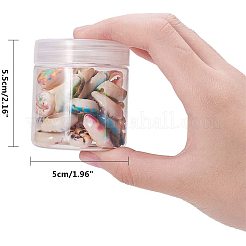 プリントカウリーシェルビーズ  穴なし/ドリルなし  ミックスカラー  20~25x14~16x5~7mm  3個/カラー  30個/箱&nbsp;SHEL-PH0001-08
