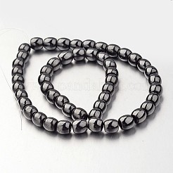 Non-magnetic Synthetic Hematite Bead Strands&nbsp;G-F300-43-09