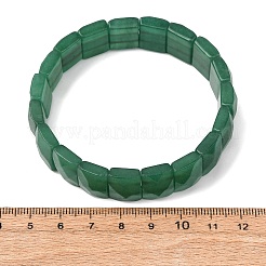 Natural Malaysia Jade Beaded Stretch Bracelets for Unisex&nbsp;G-K303-02E