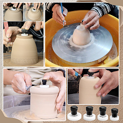 4Pcs Alloy & Plastic Center Point Locator Convenient for Beginners Ceramic Trimmer Tools&nbsp;TOOL-WH0165-52